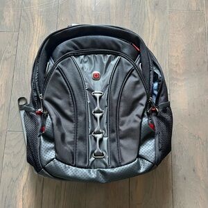 SwissGear Black and Gray 16” Laptop Backpack
